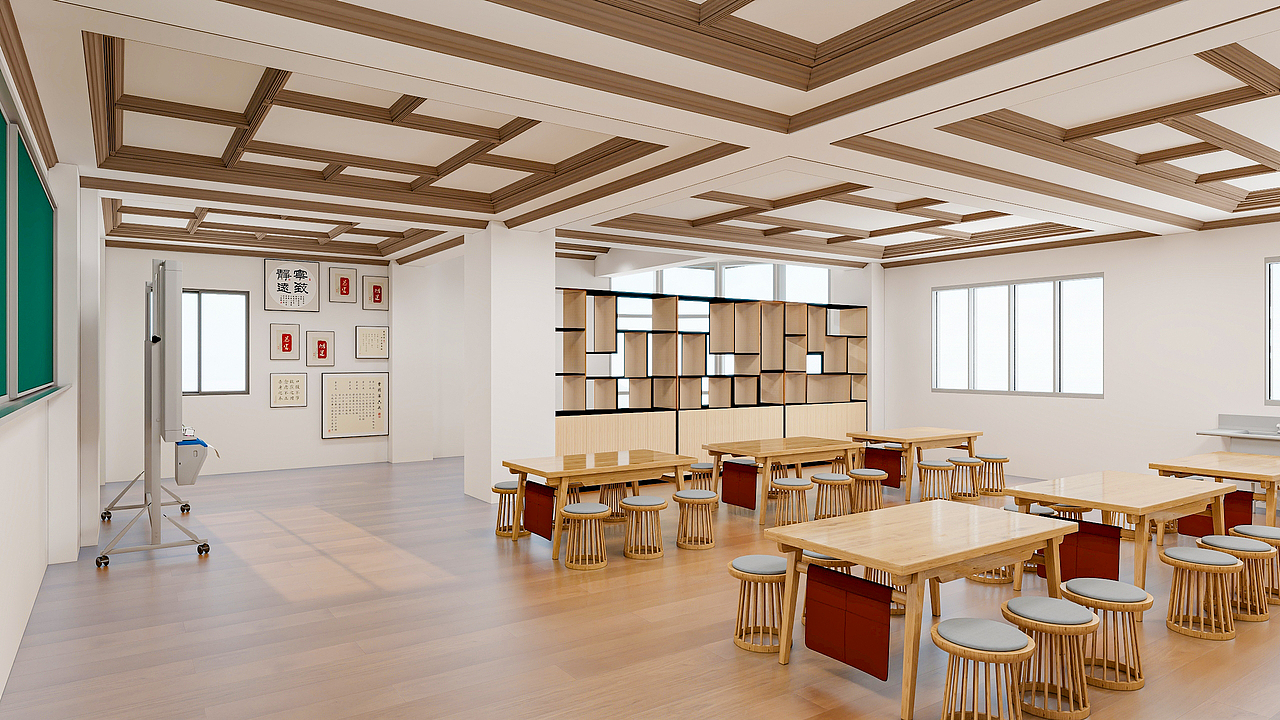 校园音乐美术教室方案（图ZMzQ4NTEwNTY4） - 品牌 - 站酷设计师河岸君原创素材 - 站酷ZCOOL