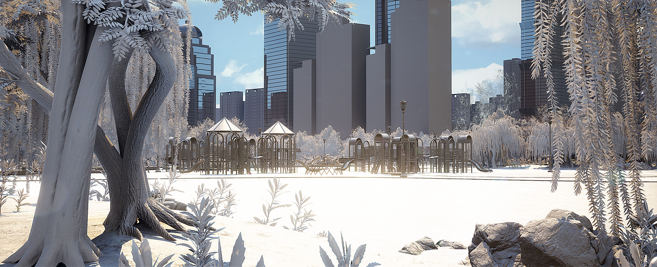 UE4/UE5 虚拟搭建城市-数字孪生-大城市场景（图ZMzE2MDUyNDE2） - 建筑/空间 - 站酷设计师CG繁华原创素材 - 站酷ZCOOL