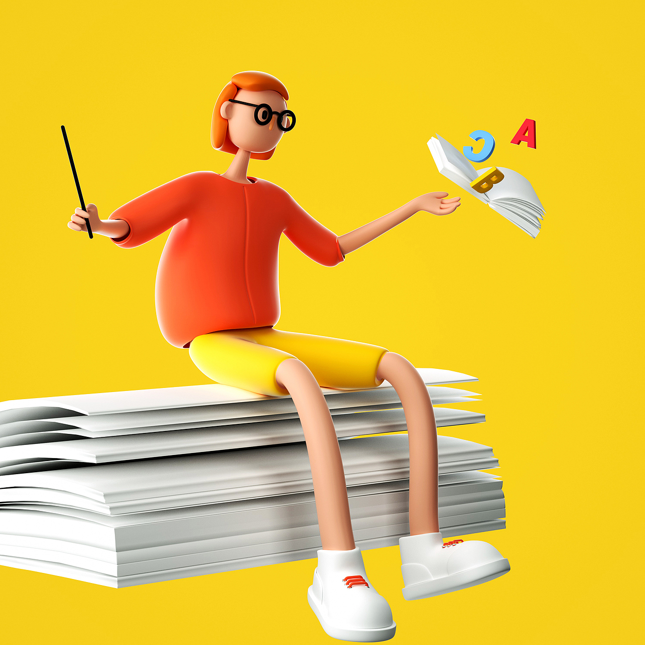 10月卡通人物建模渲染（圖ZMjk3NTY2NDE2） - 電商 - 站酷設計師yangyuping原創(chuàng)素材 - 站酷ZCOOL