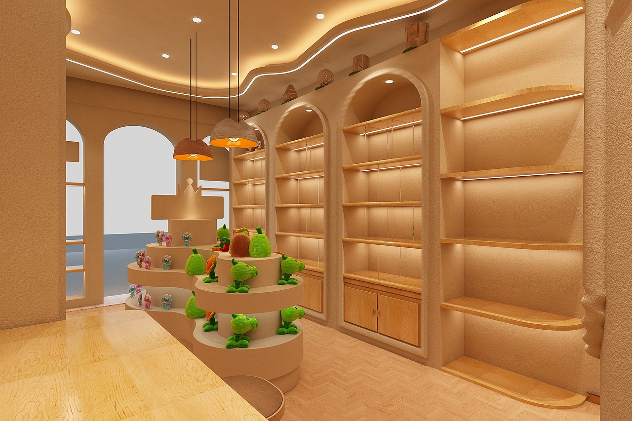 手办店设计手办店装修（图ZMzYyMTY5NjUy） - 展陈设计 - 站酷设计师星空工作室原创素材 - 站酷ZCOOL