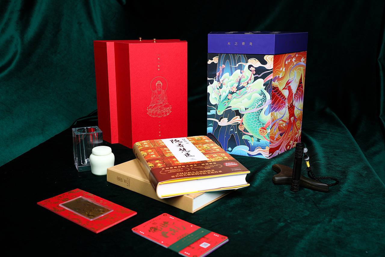 #儒次大礼 五福潮盒（图ZMjk5MDI5MjU2） - 包装 - 站酷设计师MIMIQQMIMI原创素材 - 站酷ZCOOL