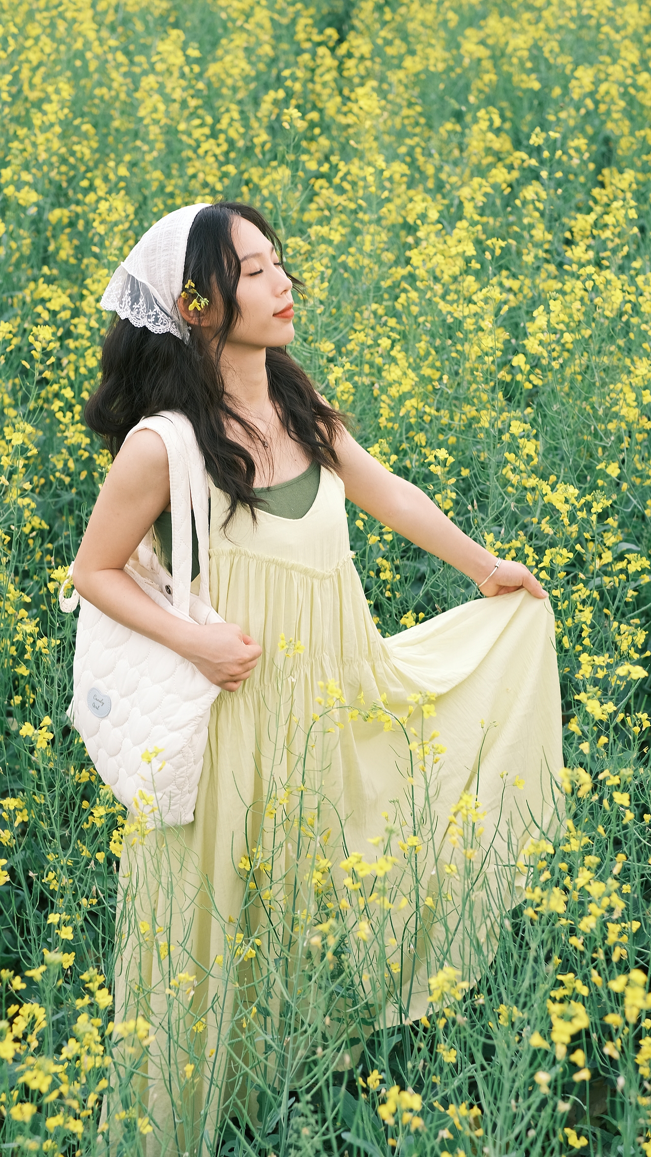 油菜花拍照居然这么好看！#油菜花田#日系小清新（图ZMzY1NTUzMjI0） - 人像摄影 - 站酷设计师一枚渲染怪原创素材 - 站酷ZCOOL