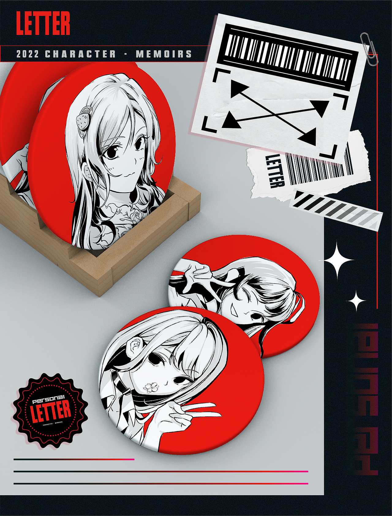 LETTER 手札回忆录 2022（图ZMzI2NTA4MzY0） - 创作习作 - 站酷设计师桃酥不加糖QWQ原创素材 - 站酷ZCOOL