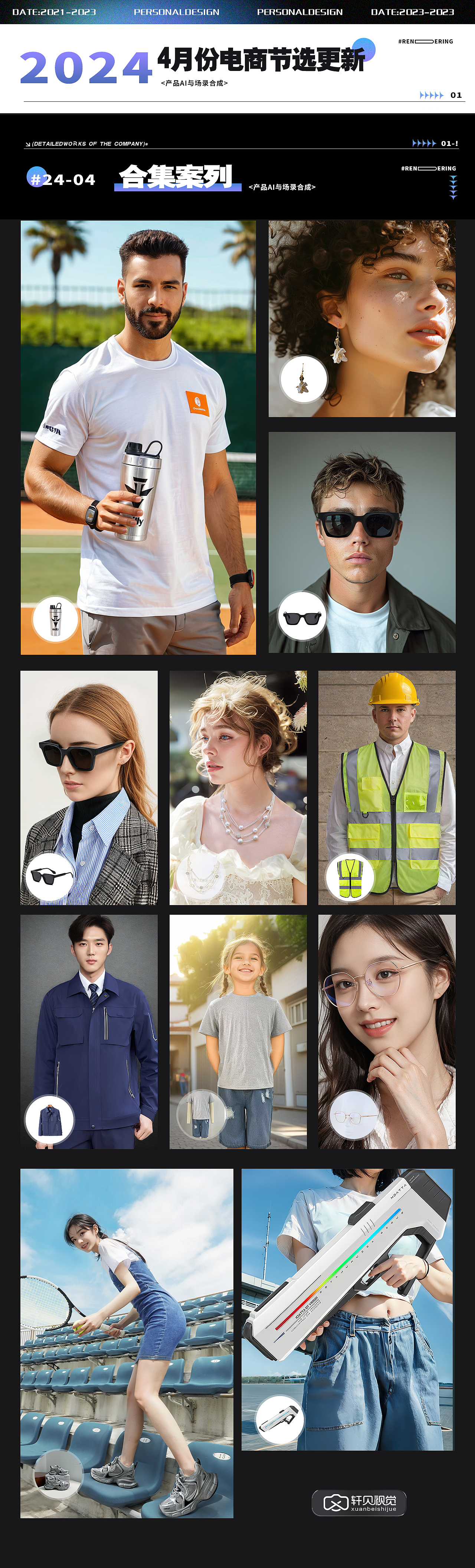 2023年AI作品集年度总结 - 创新与智慧的交融