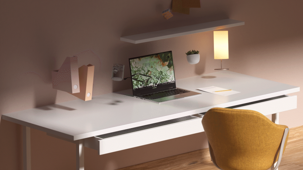 产品动画临摹 家具场景