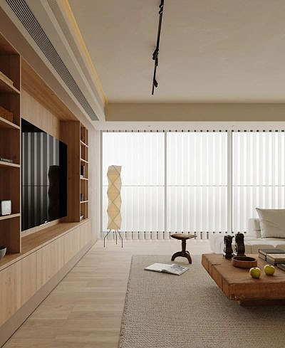 家装案例赏析——原木风:平静的流动