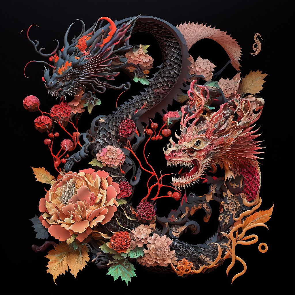 剪纸风格的生肖~第二窝!