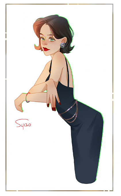 欧美风插画班的一些作品~（图ZMzE2MDI0NjYw） - 商业插画 - 站酷设计师爱画画的烧鸭原创素材 - 站酷ZCOOL