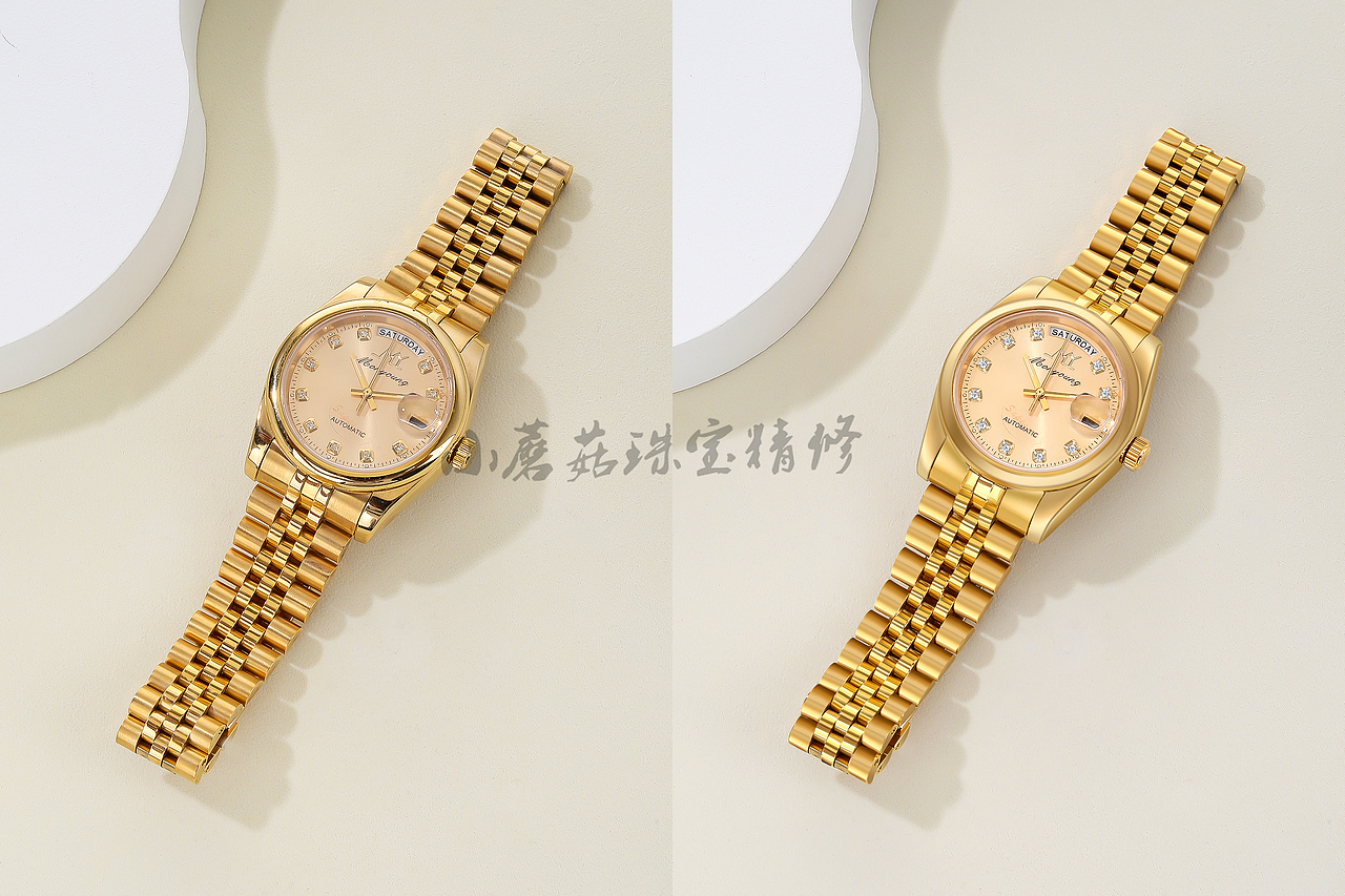 手表修图效果对比