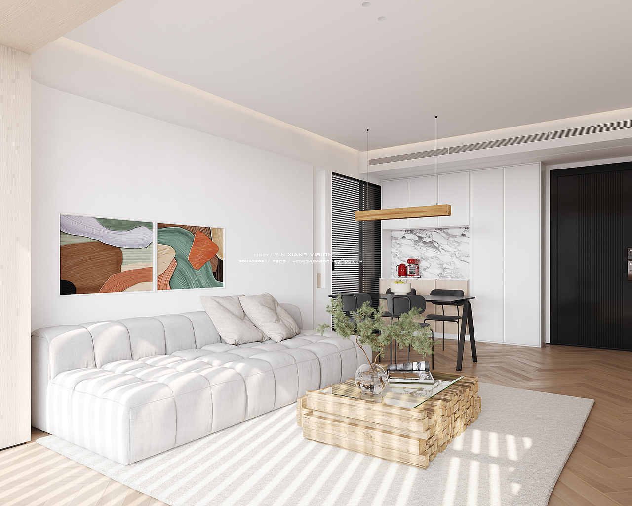 小户型现代极简风