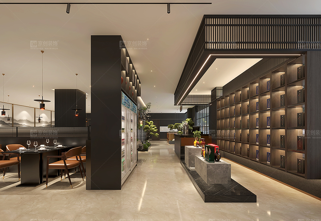 建国·璞宴中餐厅设计 | 京创装饰作品