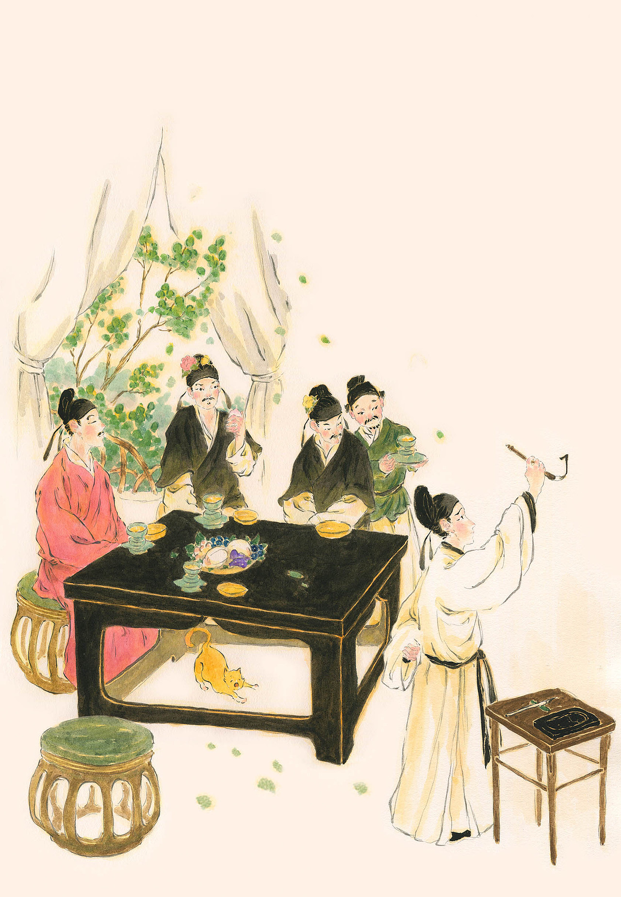 杂志插画（图ZMzUwMzU5MDU2） - 商业插画 - 站酷设计师丰元FENHYUAN原创素材 - 站酷ZCOOL