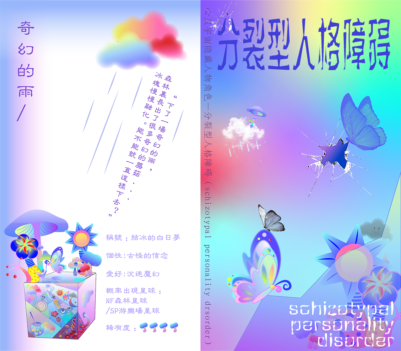 【心灵宇宙】人格障碍系列《宇宙漫游》手册