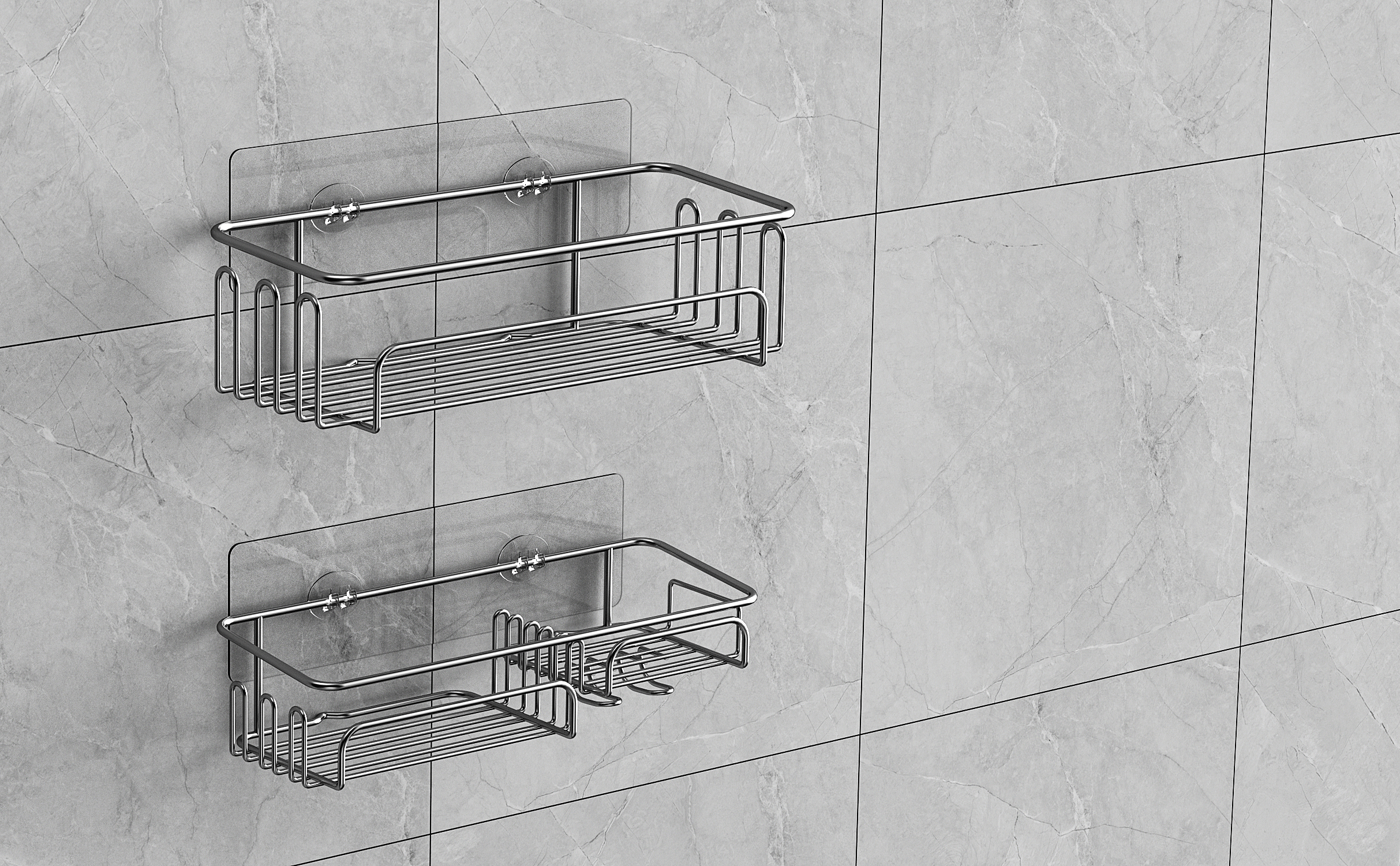 家居类金属不锈钢置物架亚马逊主图渲染图（图ZMzU0ODc5MjQ0） - 产品 - 站酷设计师一点一句原创素材 - 站酷ZCOOL