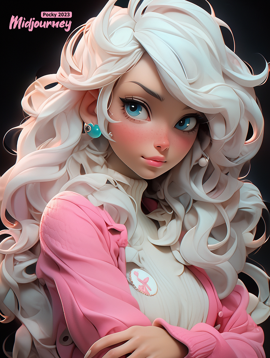 我心中の小美人鱼Ⅰ【NIJI-5】（图ZMzM5NjY5MzYw） - AI作品 - 站酷设计师PockyMini原创素材 - 站酷ZCOOL