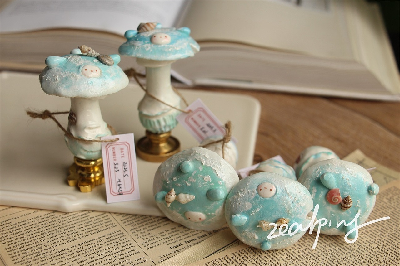 夏日海蘑菇兔（图ZMzQwMTIzMTEy） - 其他手工艺 - 站酷设计师zealping原创素材 - 站酷ZCOOL