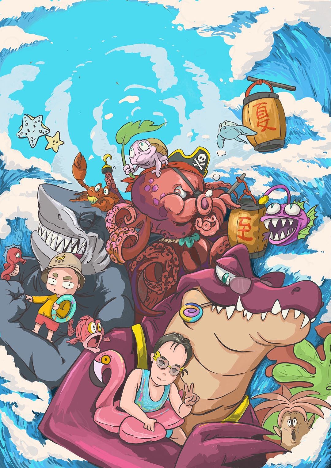 创作儿童插画（图ZMzE2MTgyODUy） - 儿童插画 - 站酷设计师Z463358865原创素材 - 站酷ZCOOL