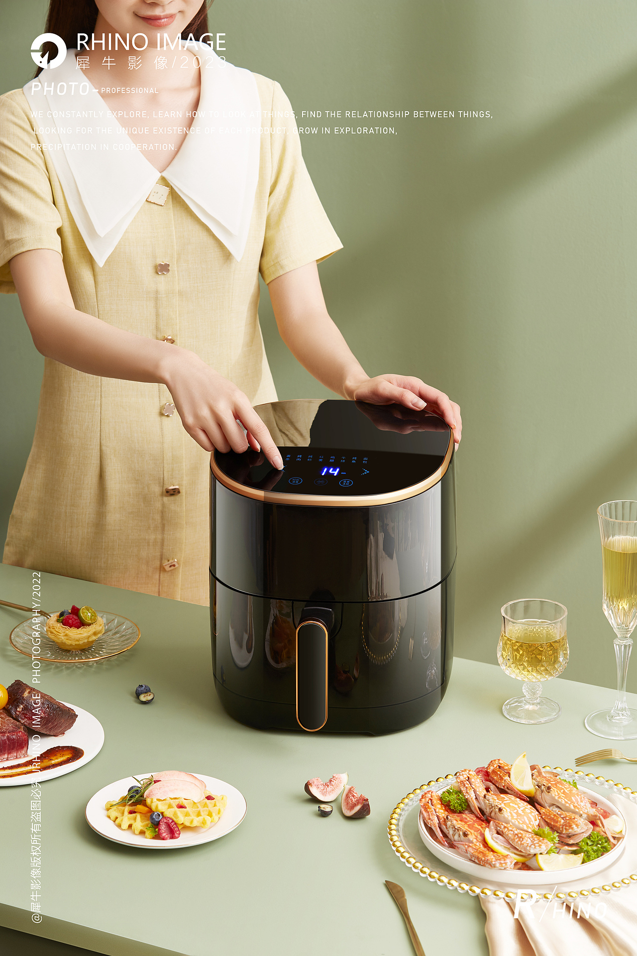 空气炸锅 | 小家电 | 犀牛影像（图ZMzU1MzQwODYw） - 产品摄影 - 站酷设计师犀牛影像原创素材 - 站酷ZCOOL