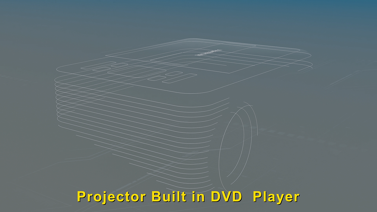 301投影仪产品动画