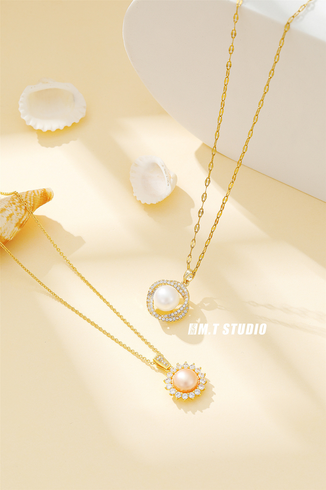 希音饰品项链耳饰耳环珠宝静物图摄影