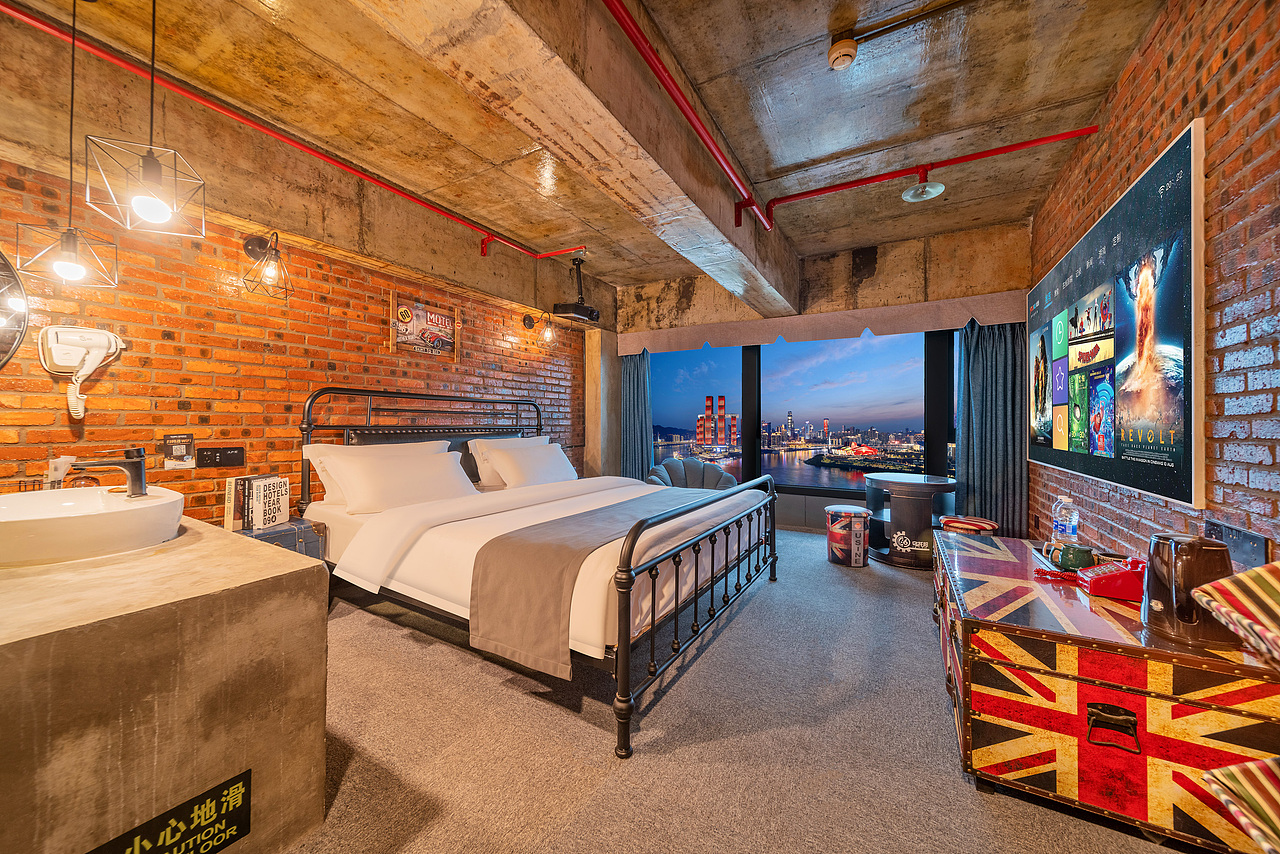 重庆市南岸区酒店拍摄|66乌托邦酒店|酒店摄影