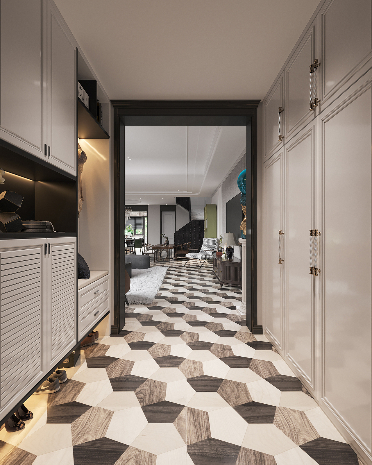 混搭三层小别墅