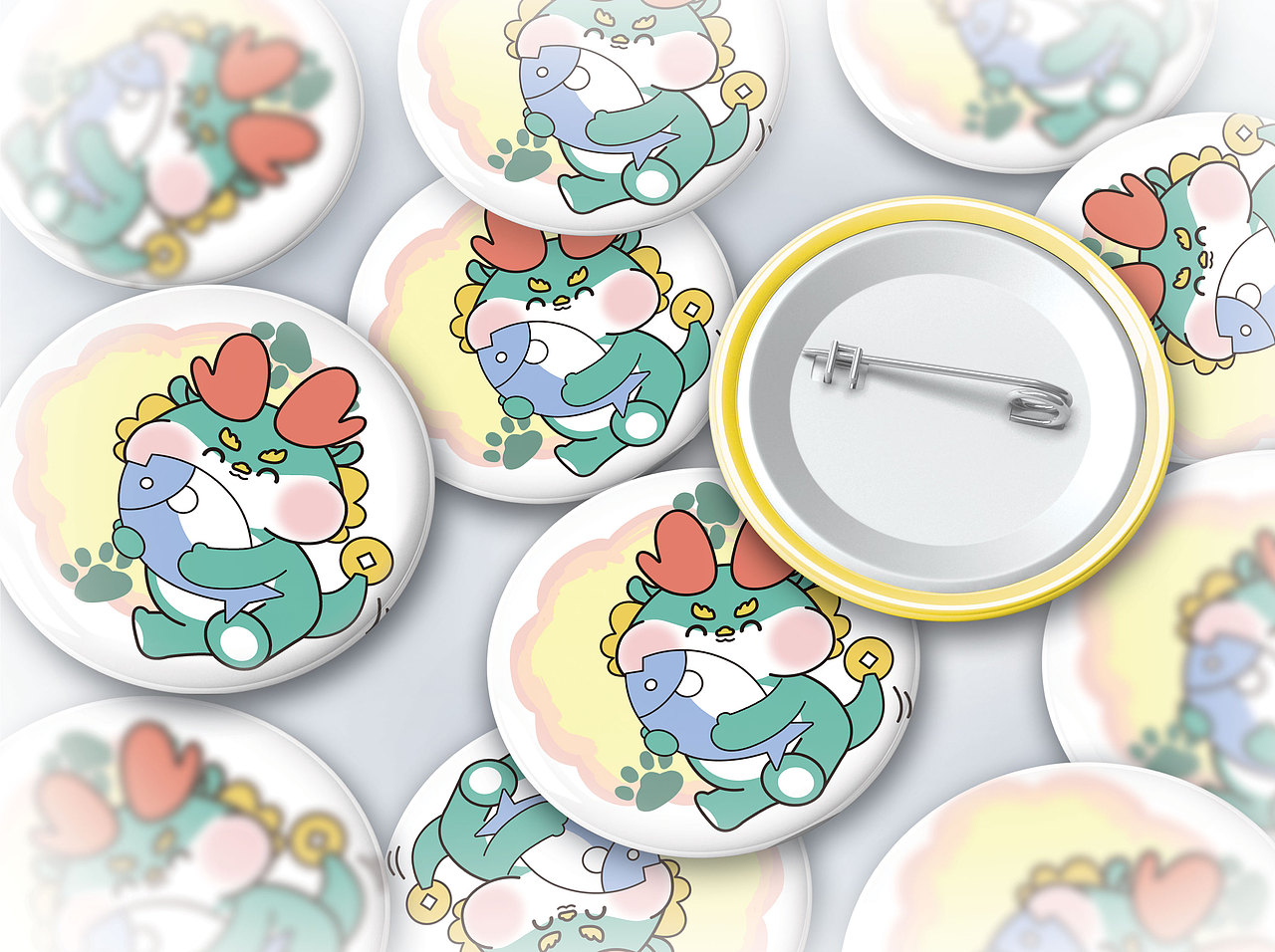 龙年ip形象设计|龙兮兮