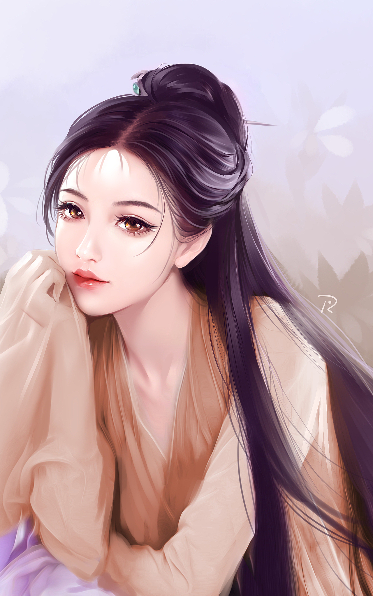 天域喵 板绘工作室 人像类作品（图ZMzE4MDk4OTAw） - 创作习作 - 站酷设计师袜子兔R原创素材 - 站酷ZCOOL