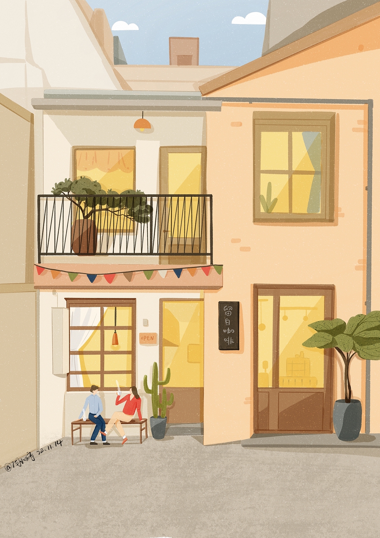 插画合集【三】（图ZMzI2MTc3MTY0） - 创作习作 - 站酷设计师闫小婷原创素材 - 站酷ZCOOL