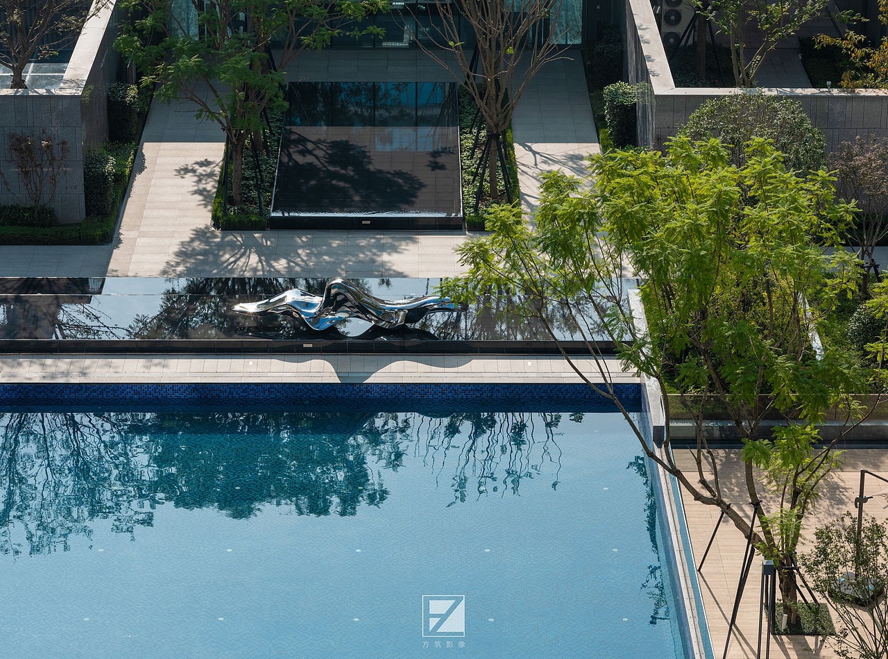【上海方筑影像】--成都凤起籣庭住宅大区景观（图ZMzI0MTI3NDQw） - 环境/建筑摄影 - 站酷设计师上海方筑影像原创素材 - 站酷ZCOOL