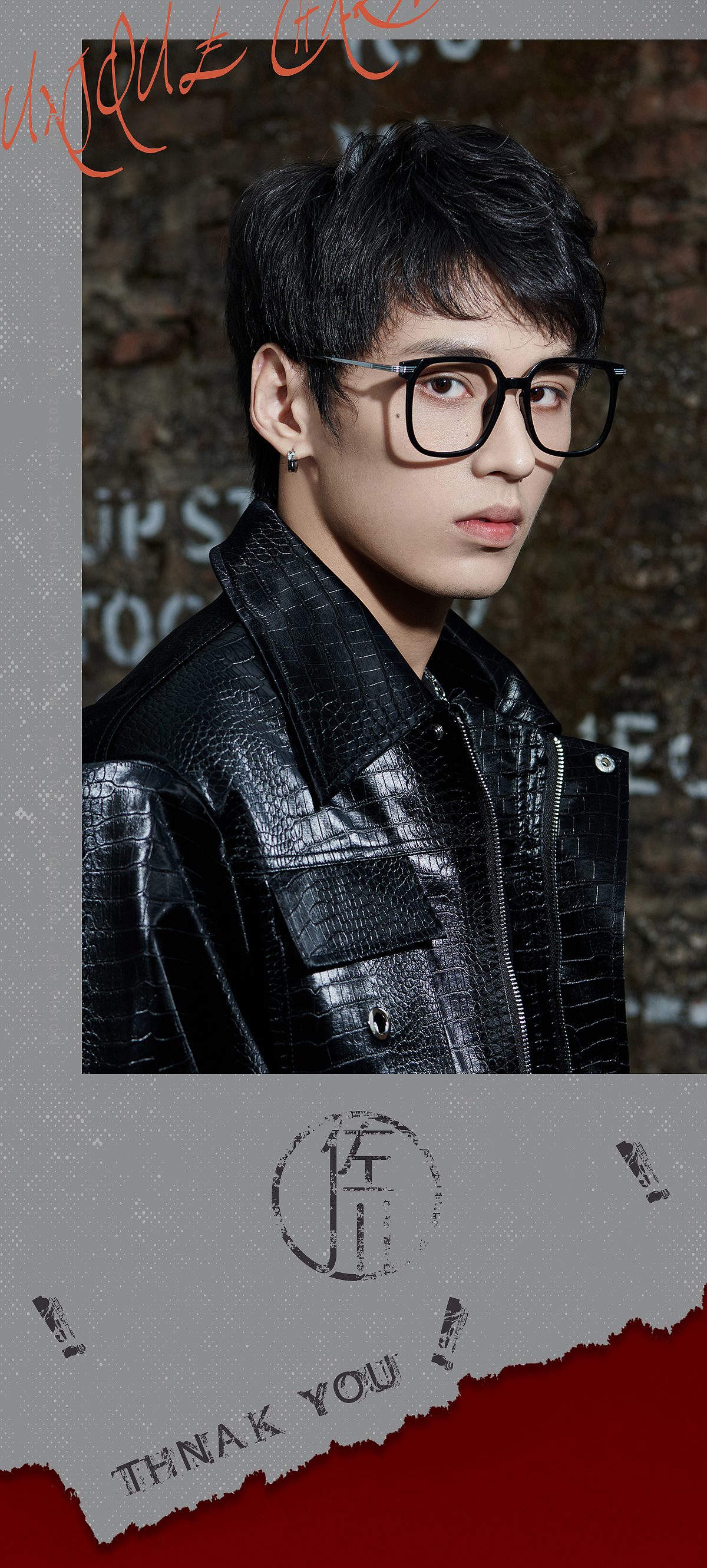 眼镜模特摄影 | 佐川 ✖ 飞视觉FLY VISION