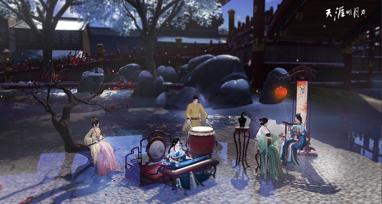 天涯明月刀OL宣传截图（图ZMzE5NjE5NTQ4） - 修图/后期 - 站酷设计师燕无归时原创素材 - 站酷ZCOOL