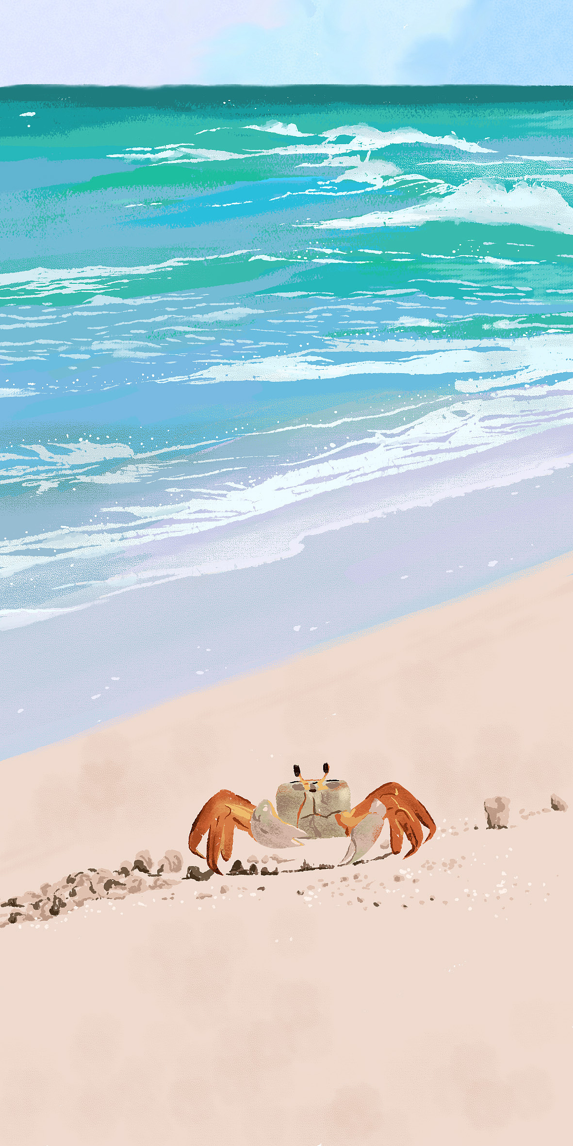 海边系列（图ZMzA4NTM2Mjg4） - 创作习作 - 站酷设计师桃之夭啊夭原创素材 - 站酷ZCOOL
