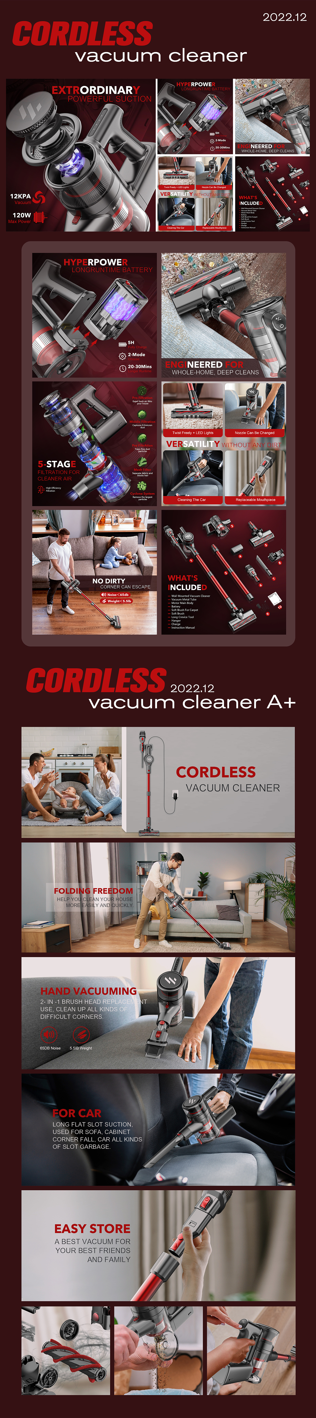 亚马逊 家用吸尘器 伸缩管（图ZMzM4MDgxNjgw） - 电商 - 站酷设计师Sunniering原创素材 - 站酷ZCOOL