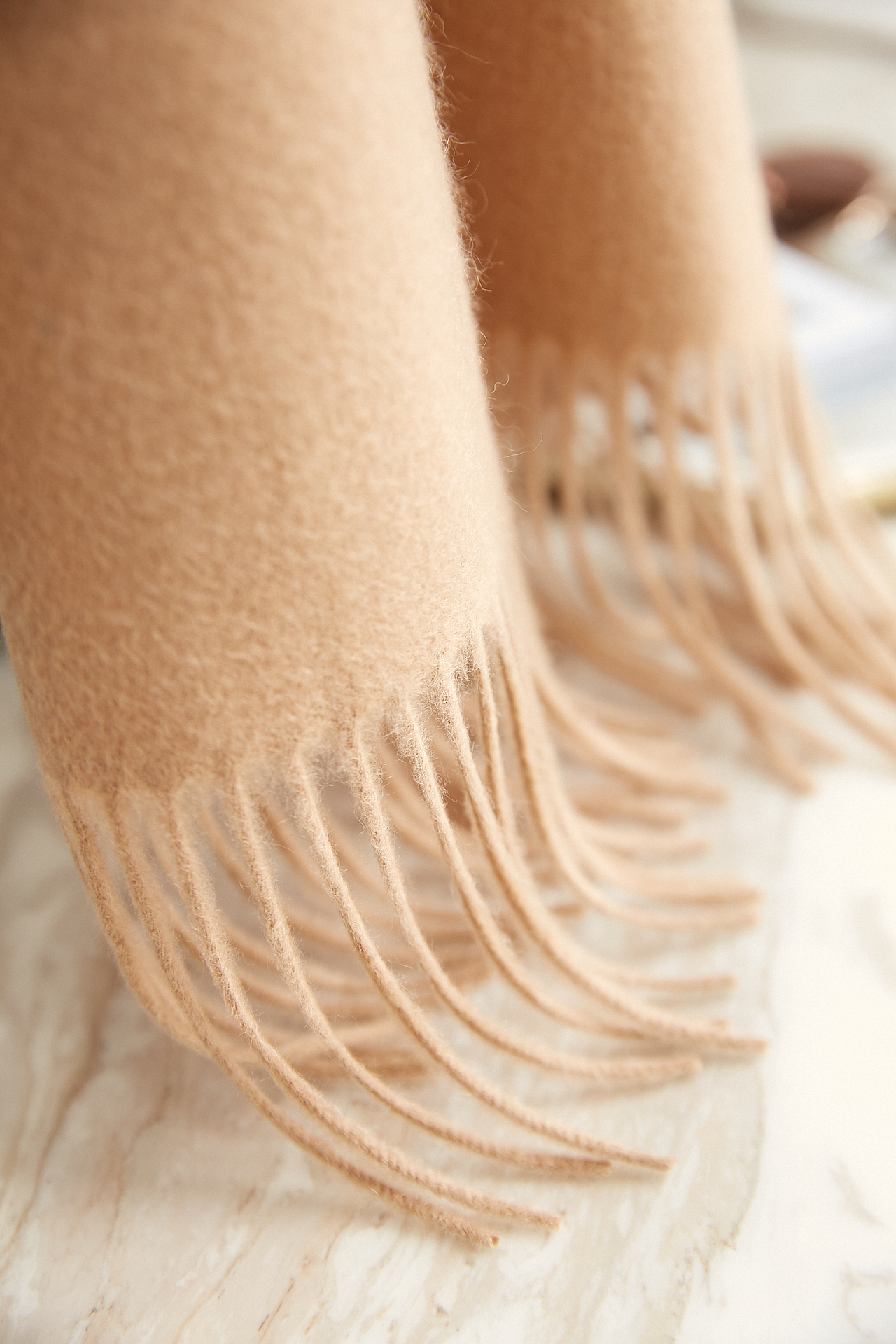 十色羊绒围巾静物拍摄