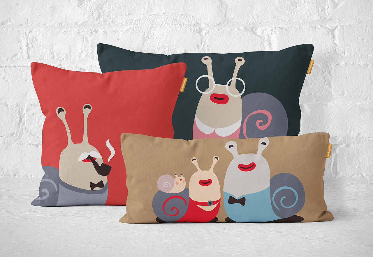 蜗牛之家（图ZMjk4MjYxNzg0） - IP形象 - 站酷设计师大艺堂原创素材 - 站酷ZCOOL