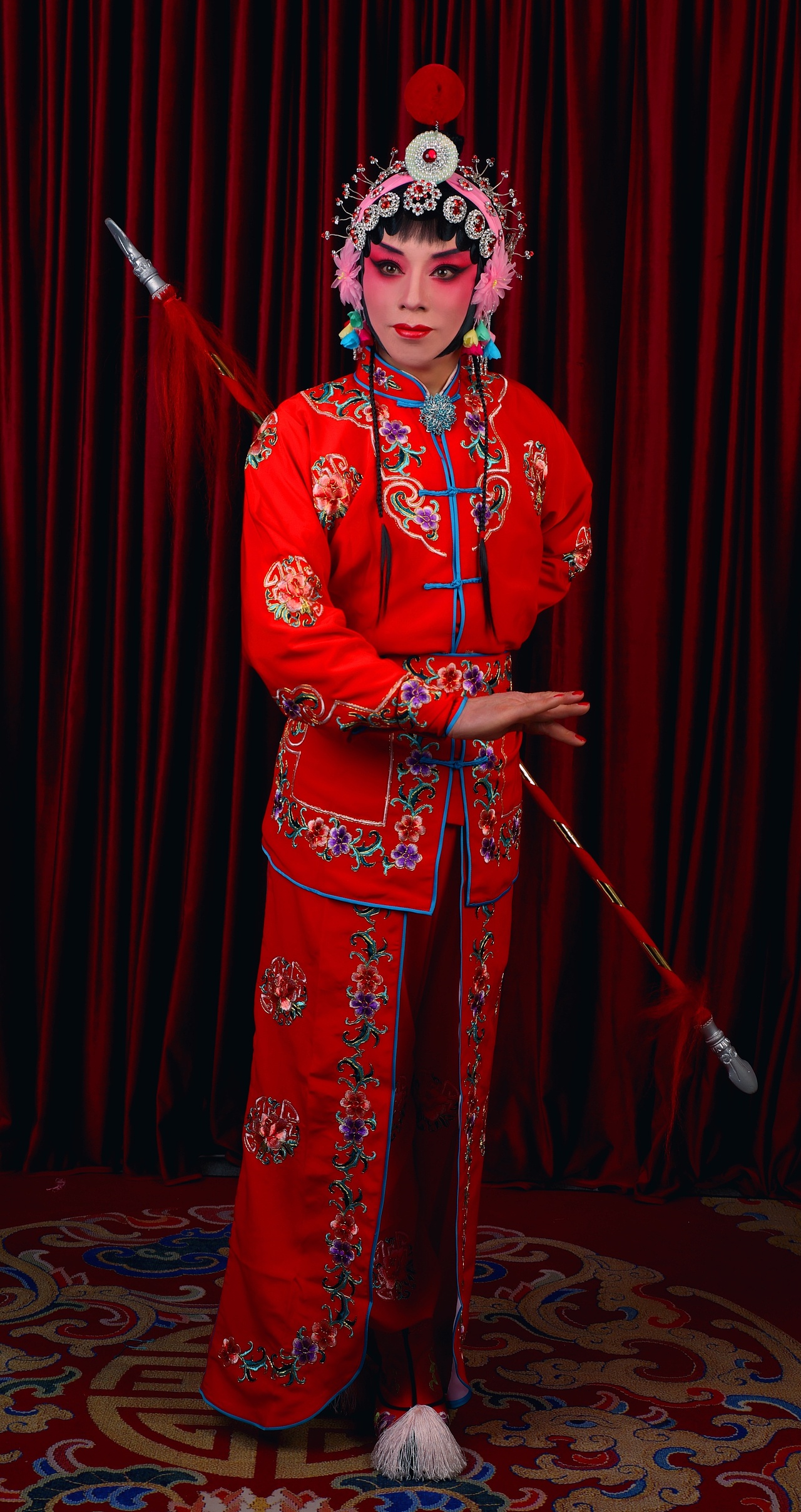 我的京剧照    京剧武旦高清     雏蜂凌空杨排风