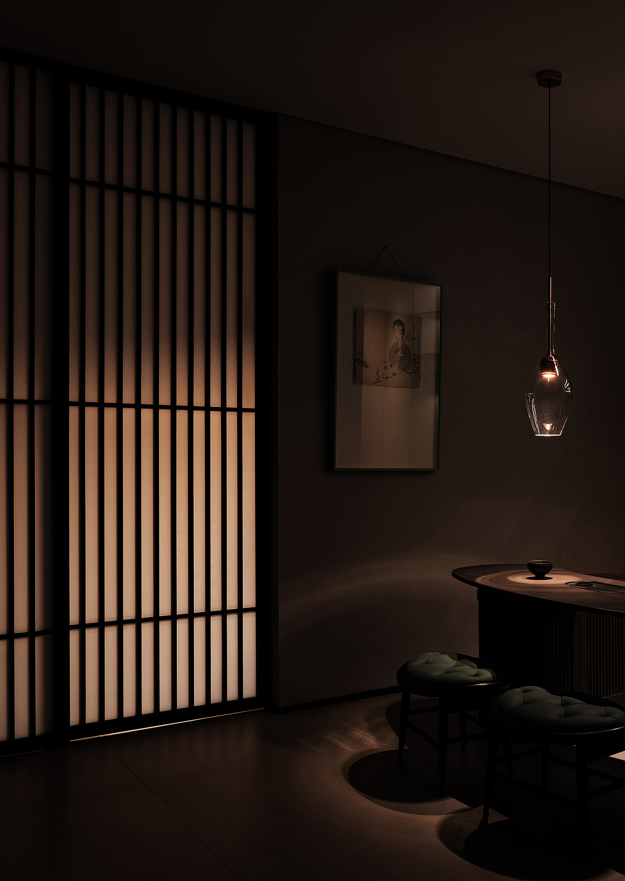 创境合美｜观韵·茶生活，重塑当代东方静谧之美（图ZMzQxODUwOTY0） - 商业空间设计 - 站酷设计师空间设计美学原创素材 - 站酷ZCOOL