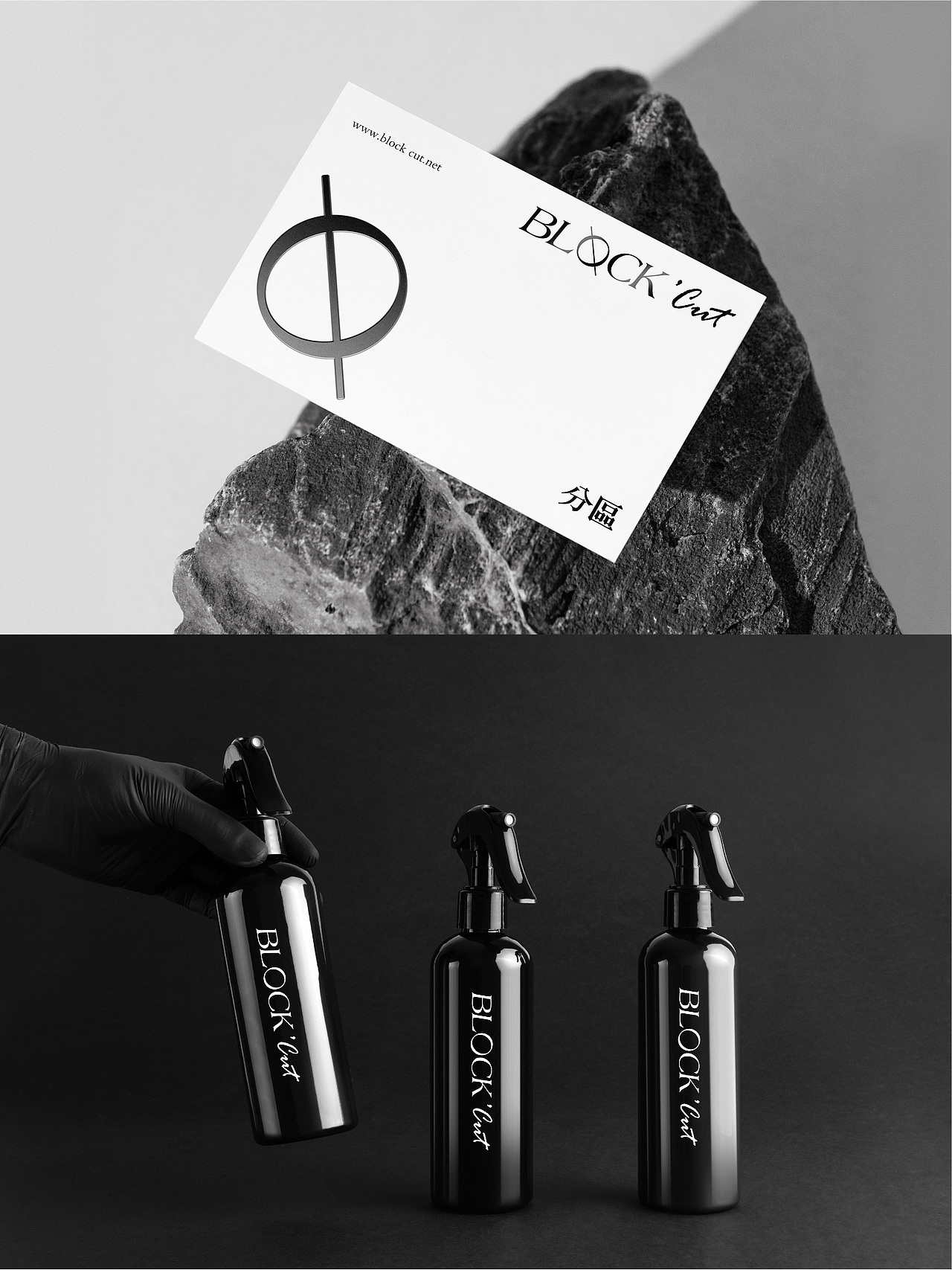 品牌标志设计|美发沙龙品牌形象设计