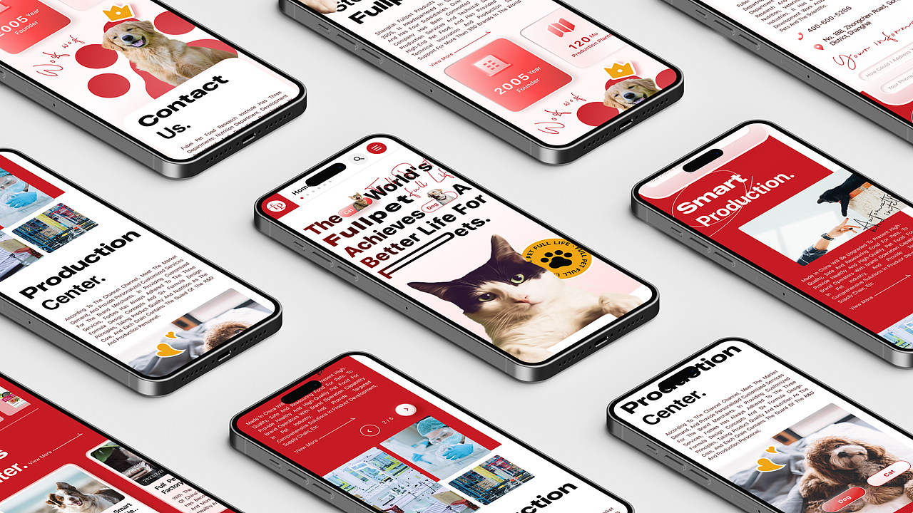 【福贝宠食】官网改版