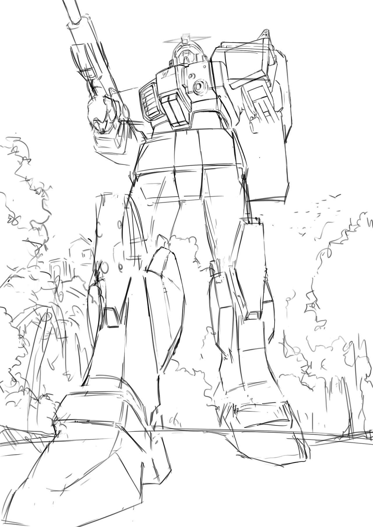 第08MS小队  RX-79G 陆战高达