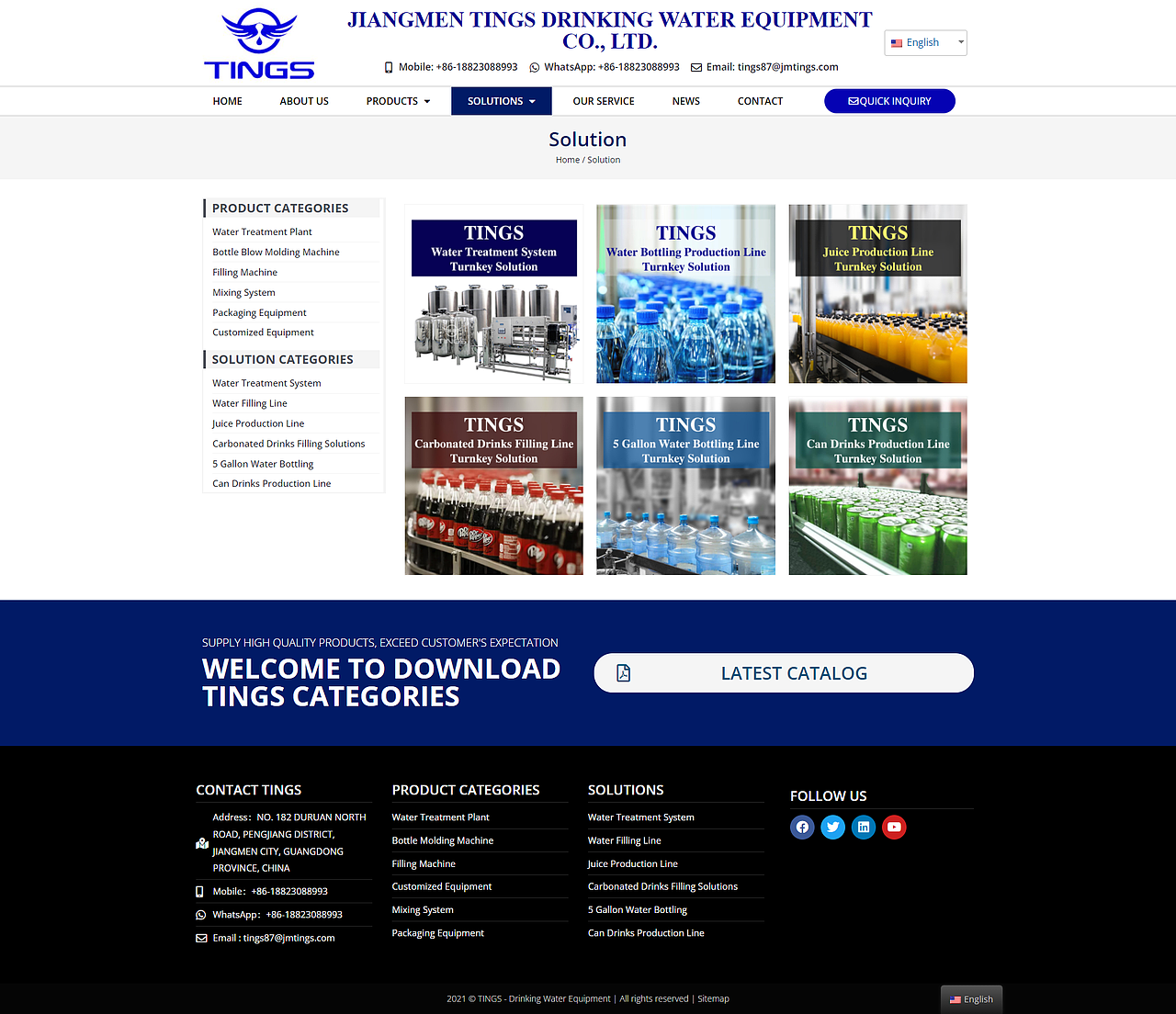 WordPress建站：瓶子制造设备厂家外贸网站案例分享（图ZMzQzMzkyNjcy） - 企业官网 - 站酷设计师哟派出海原创素材 - 站酷ZCOOL