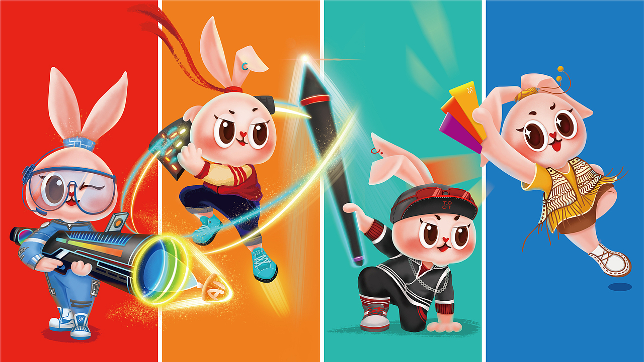 TOOTOO——来啦!2023年兔年ip形象设计