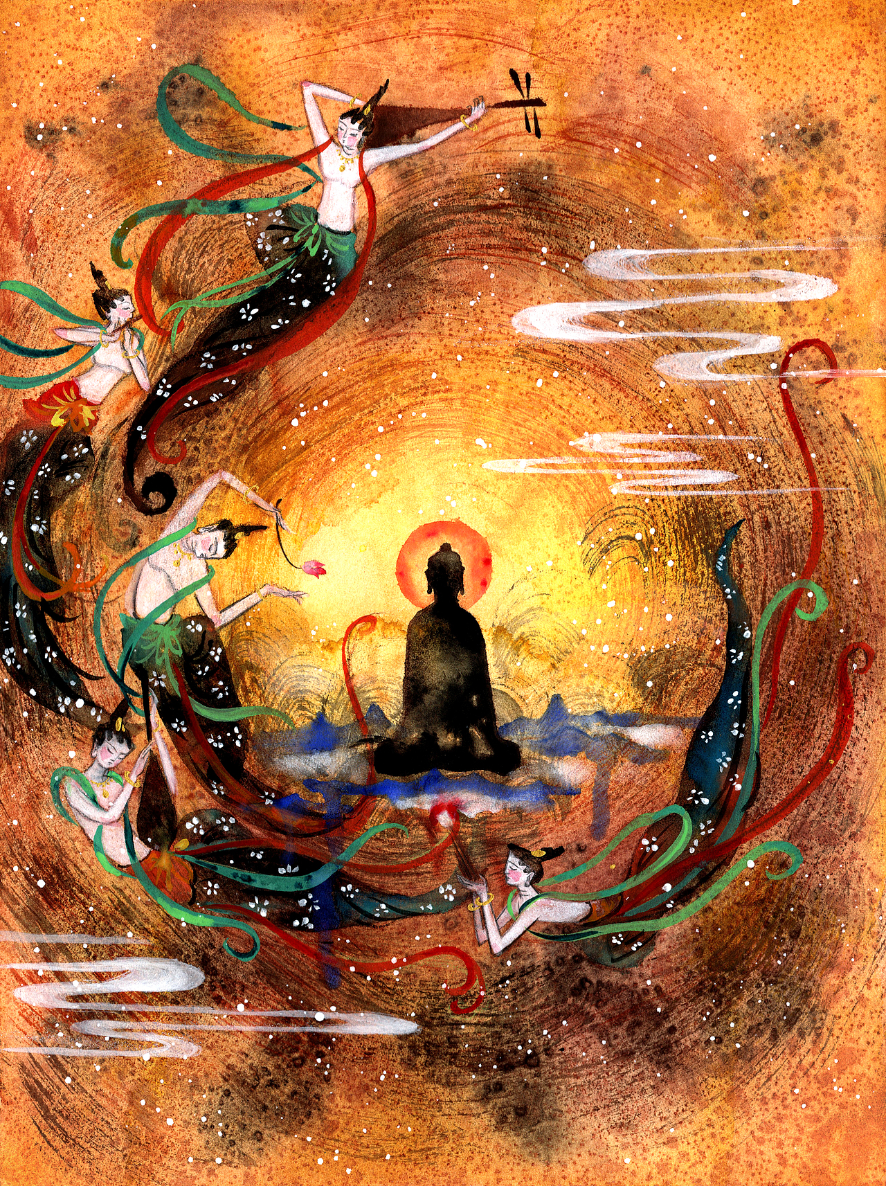 《万物繁花》佟彤个人插画展(系列作品篇)(图ZMzY5MjExNzUy) - 艺术插画 - 站酷设计师佟彤ART原创素材 - 站酷ZCOOL