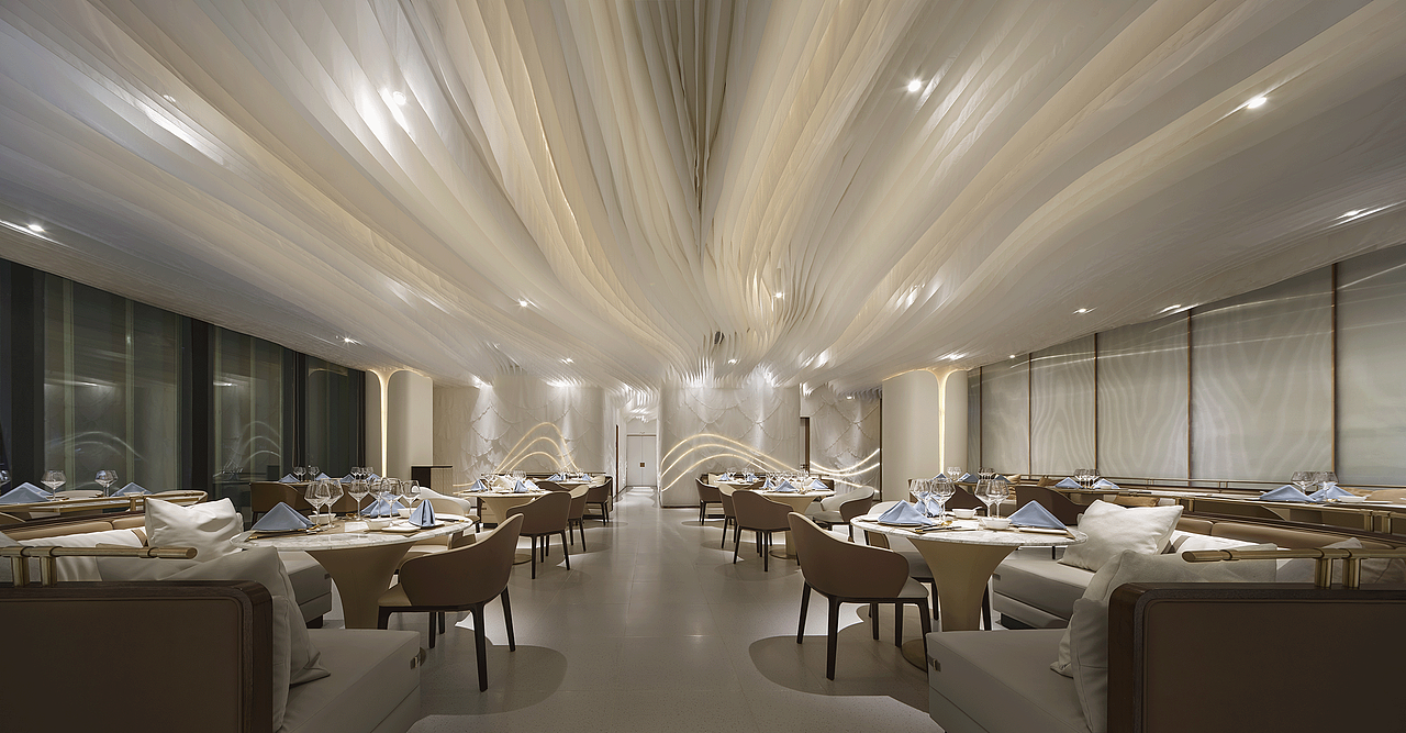 黔州古都，探寻云海间的粤菜盛宴（图ZMjk3MTY4MjQ4） - 商业空间设计 - 站酷设计师上原米修原创素材 - 站酷ZCOOL