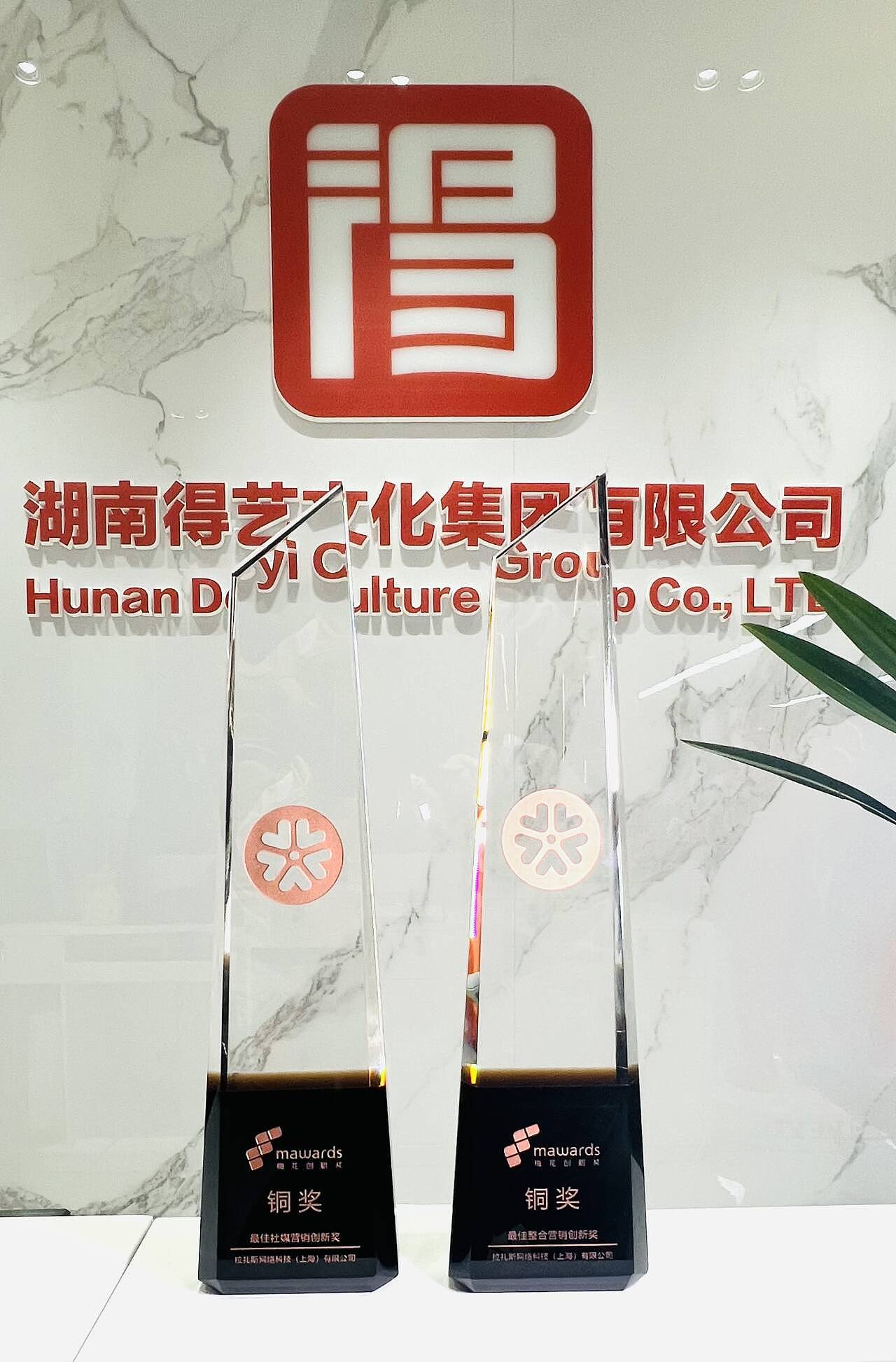 品牌人的荣耀时刻~荣获双黄梅花奖