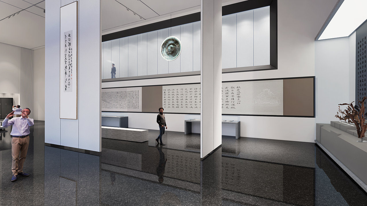 书画展（图ZMzQ1NTQyNzA4） - 展陈设计 - 站酷设计师发家致富研究所原创素材 - 站酷ZCOOL