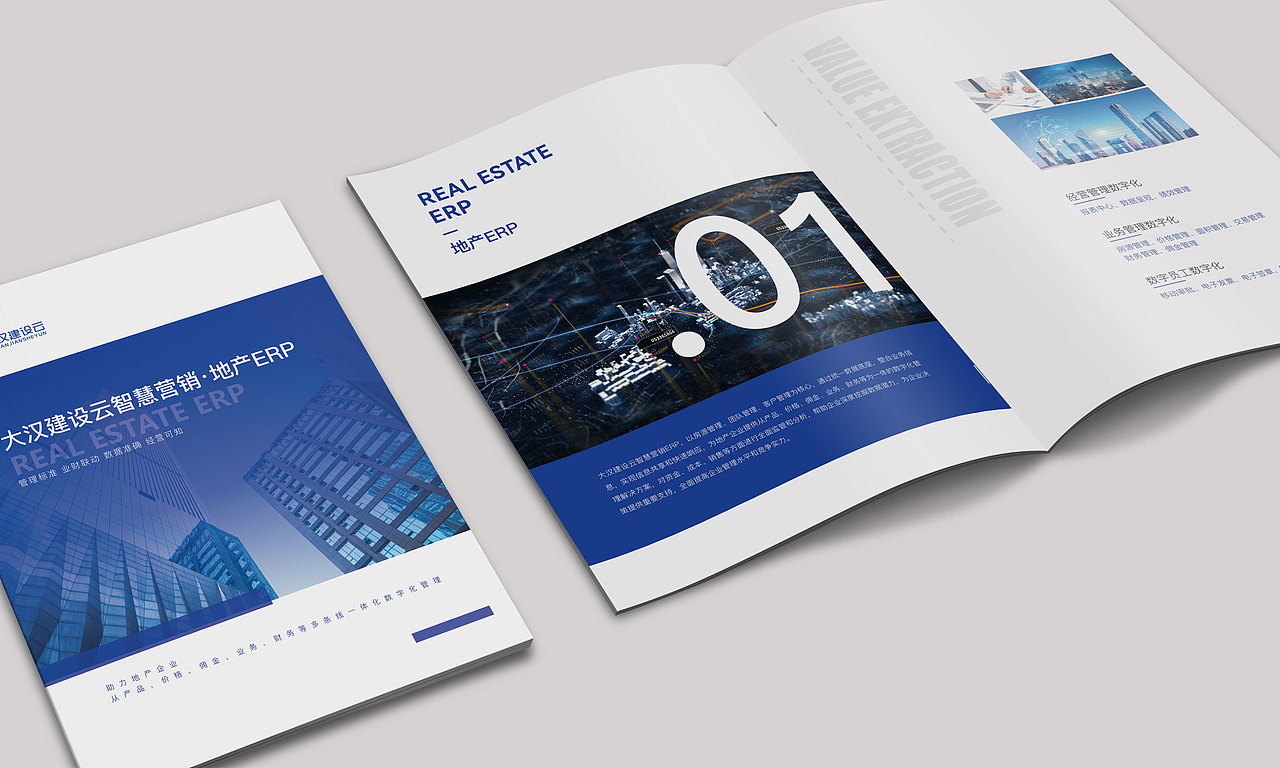 地产ERP宣传册（图ZMzU5MTY0MzI0） - 书籍/画册 - 站酷设计师一只皮卡丘呀原创素材 - 站酷ZCOOL
