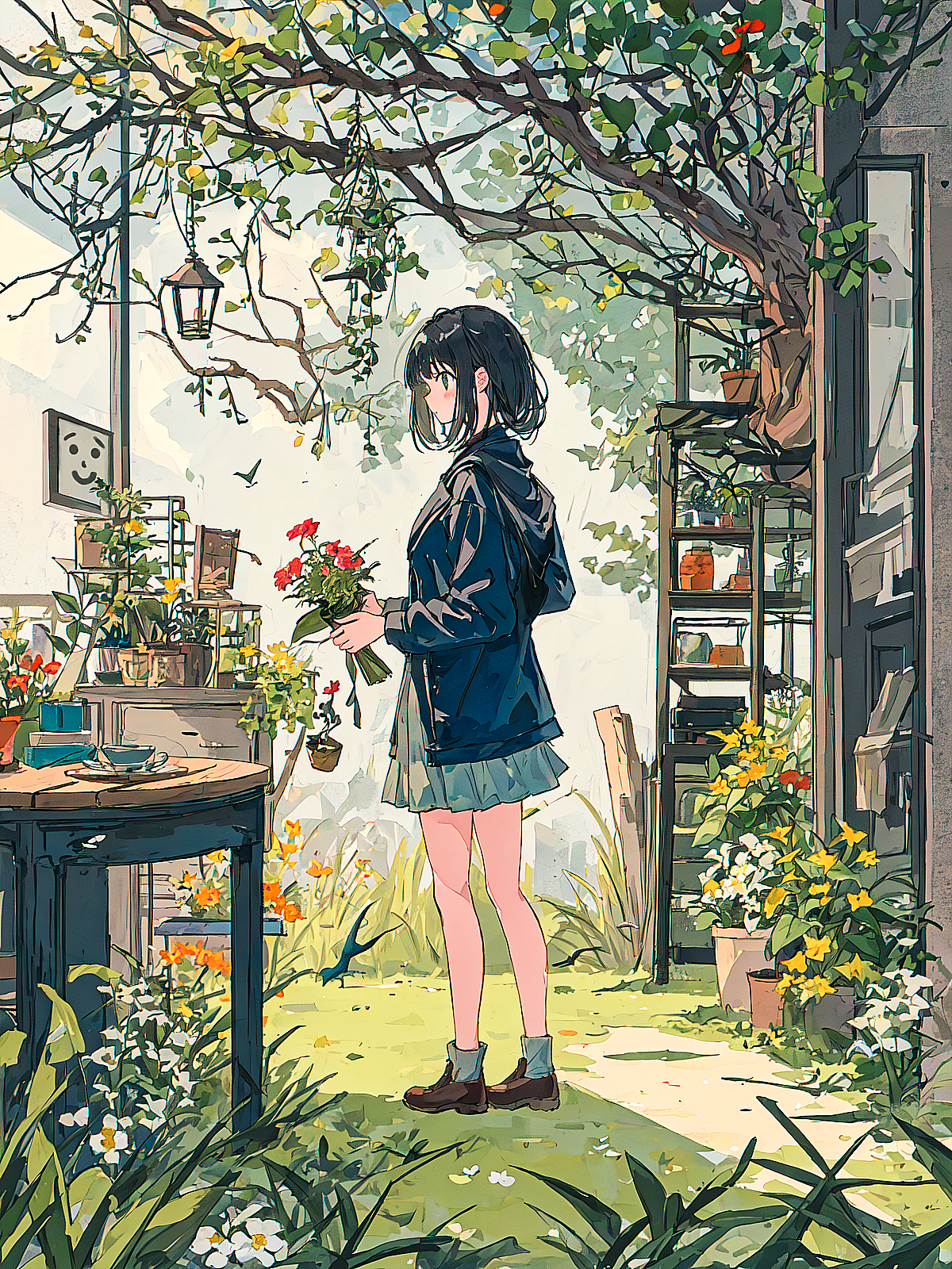 AI造物|治愈系小插画（图ZMzM2MDYzOTI0） - AI作品 - 站酷设计师野渡由里品牌设计原创素材 - 站酷ZCOOL