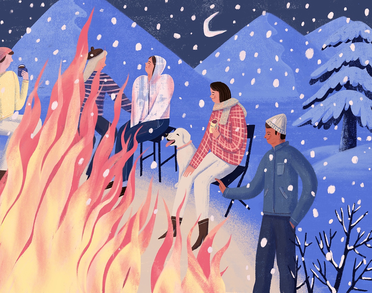 喜酒 2022插画作品合集（图ZMzMyMzU1OTY4） - 商业插画 - 站酷设计师喜酒XJ原创素材 - 站酷ZCOOL